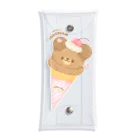 Milky'sのくまちゃんアイス Clear Multipurpose Case