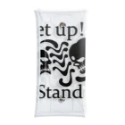 『NG （Niche・Gate）』ニッチゲート-- IN SUZURIのGet Up! Stand Up!(黒) Clear Multipurpose Case