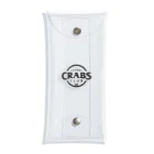 MatrixSphereのCRABBY CRABS CLUB シンプルロゴ Clear Multipurpose Case