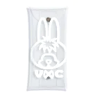 VIRTUAL CROSSのRabbit Logo white Clear Multipurpose Case