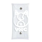 VIRTUAL CROSSのShiba Logo white  Clear Multipurpose Case