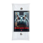 NaturalCanvasのhippo  * Global water crisis Clear Multipurpose Case