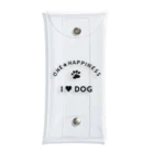 onehappinessのI LOVE DOG　ONEHAPPINESS 투명 동전 지갑