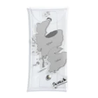 MedusasのScotch Whisky‘s  map (モノクロver) Clear Multipurpose Case