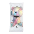 💜Salon de Lucia💜のPeek-a-boo Teddy rainbow Clear Multipurpose Case