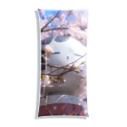 SHOPコハク郎の〜宮城の風景〜こけしと桜 Clear Multipurpose Case