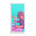 中村ハスキー【PLANET LIFE!】の可もなく不可もない絵 Clear Multipurpose Case