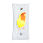 まめるりはことりのコザクラインコ　おすましルチノー【まめるりはことり】 Clear Multipurpose Case