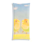 happy pastel yuyuの仲良しコザクラインコ Clear Multipurpose Case