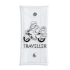 スロータイプ書店 Slowtype BooksのTRAVELLER トラベラー 222 Clear Multipurpose Case