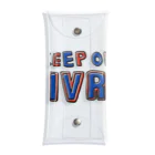 Keep On LIVREのKeepOnLIVRE（青赤LOGO） Clear Multipurpose Case