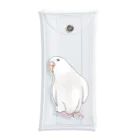 まめるりはことりのアルビノセキセイインコちゃん【まめるりはことり】 Clear Multipurpose Case