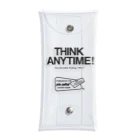 pda gallop official goodsのTHINK ANY TIME! GOODS Clear Multipurpose Case