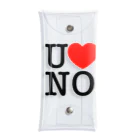 うの UNOのI LOVE UNO（黒文字） クリアマルチケース