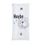 ワン太フルのTシャツ屋さんのライオン君 Maybe 黒 Clear Multipurpose Case