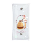 ERIMO–WORKSのSweets Lingerie clear multi case "Mont Blanc"  クリアマルチケース