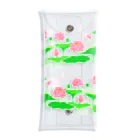 yumyamのここが蓮池になるイラスト(大きい柄) Clear Multipurpose Case
