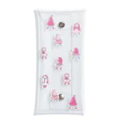 illustration akko shopのお散歩ずきんPink Clear Multipurpose Case