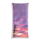 夕星と郎月の夕空シリーズ Clear Multipurpose Case