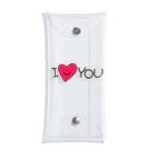 I ♡ YOUのアイラブユーくん Clear Multipurpose Case