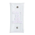 GIRL'S IN THE SMOKEのGIRL'S IN THE SMOKEロゴアイテム クリアマルチケース