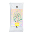 ミズノ リエ　グッズのミズノリエ「鉢植えの木」 Clear Multipurpose Case