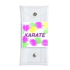 空手好きのチコの空手ドットKARATE Clear Multipurpose Case