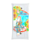 星架月の「窓際の夏」昼・向日葵縁・浴衣の女の子 Clear Multipurpose Case