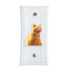 umameshiのあくびネコ / yawning cat Clear Multipurpose Case