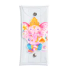 ミウラエツコのHAPPY PINK GANESH Clear Multipurpose Case