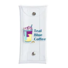 Teal Blue CoffeeのAutumn Fair_frappe logo Clear Multipurpose Case