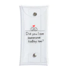 地球産のDid you love someone today too? Clear Multipurpose Case