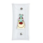 ＋Whimsyの似顔絵師ねこ Clear Multipurpose Case