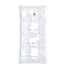 SU-KUのThe Zodiac of Fukushima(白抜き) Clear Multipurpose Case