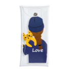 mapechiのトラネコしまお、Love Clear Multipurpose Case