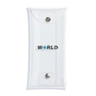 Ａ’ｚｗｏｒｋＳのWORLD(英字＋１シリーズ) Clear Multipurpose Case