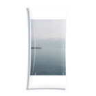 Esseの雨の日の海と白い灯台 Clear Multipurpose Case