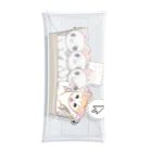 nya-mew（ニャーミュー）のもってけ！ポチッとな Clear Multipurpose Case