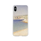 SONOTENI-ARTの025-002　ポール・シニャック　『カシスの桟橋』　クリア　スマホケース　iPhone XS/X専用デザイン　CC2 Clear Smartphone Case
