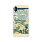 SONOTENI-ARTの003-011　葛飾北斎　『冨嶽三十六景　東海道品川御殿山ノ不二』　クリア　スマホケース　iPhone XS/X専用デザイン　CC2 Clear Smartphone Case
