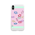 YUBI'sのチェーンビーズ Clear Smartphone Case