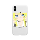 匿名くらぶのメガネっ娘 Clear Smartphone Case