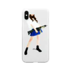 PPPRのgrumble gun girl  Clear Smartphone Case