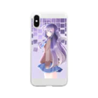 紫桜@旦那とペアアイコン中🐤のねとちゃん Clear Smartphone Case