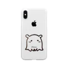 しろくまさんとめんだこさんのめんだこさん Clear Smartphone Case