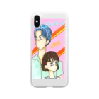 【Yuwiiの店】ゆぅぅぃーのぴーなっつバターボーイ Clear Smartphone Case