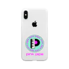 PinkPipeのPinkPipeオリジナルグッズ ピアノレコード Clear Smartphone Case