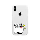 NEKOZE PANDAのねこぜパンダのたくらみ Clear Smartphone Case