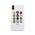 LUCHAのMASKMAN TWELVE DOS Clear Smartphone Case