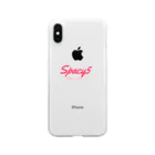 Spacy5 Official OnlineのSpacy5 シグネチャーロゴ Clear Smartphone Case